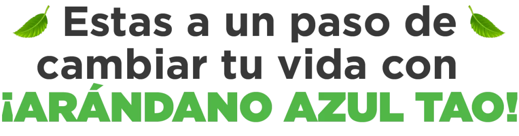 arandano tao