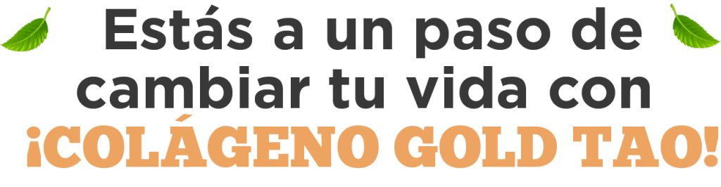 colageno gold tao