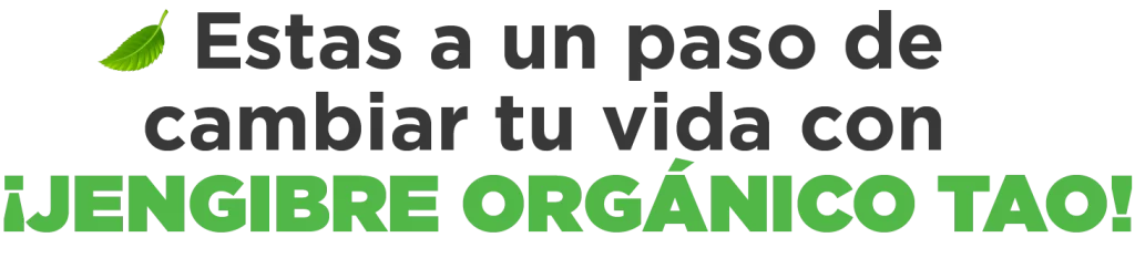 jengibre tao